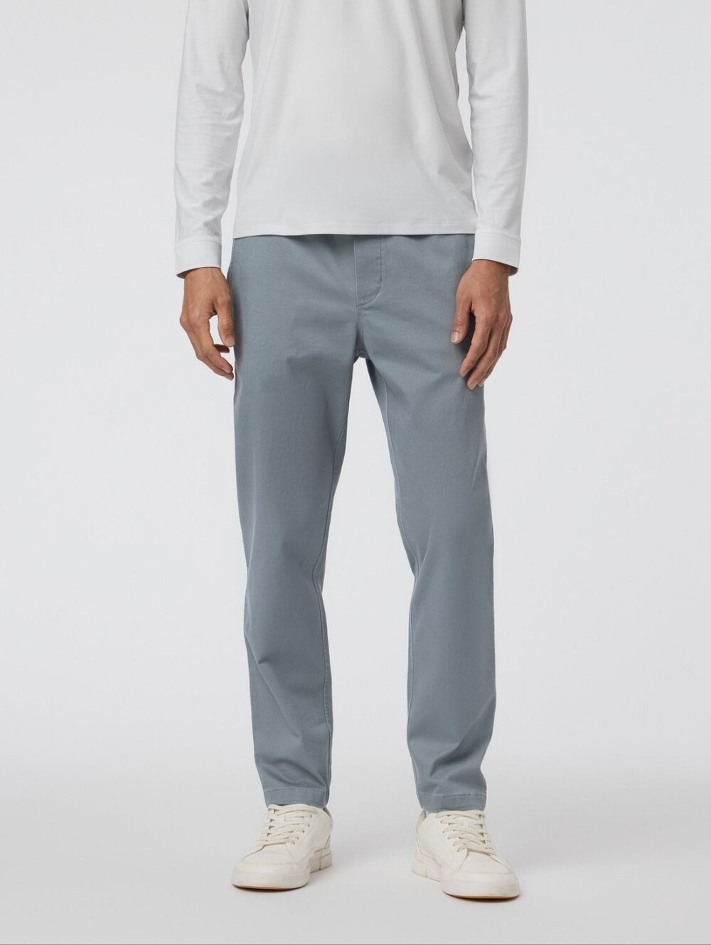 Vuori Fletcher Elastic Waist Pant Athletic Slim Fit 30" Dusty Blue Men's Size XL